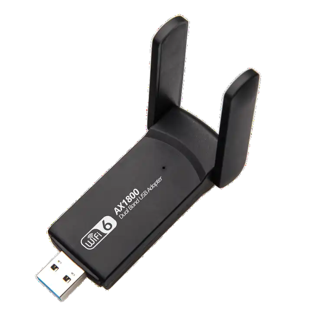 High-Speed External Android TV Dongle with USB3.0 and AX1803 WiFi for Desktop Solar Inverter Network Wireless Connectivity