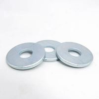 Rondelle plate étroite SAE, en acier au carbone zingué, norme ANSI B18.22.1, pour fixation de boulons métriques en applications automobiles et mécaniques