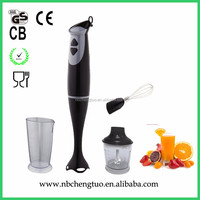 Mixeur silencieux 200W, mixeur de comptoir sans BPA, mixeur plongeant multifonctionnel, mixeur à main en plastique
