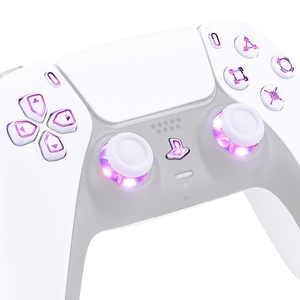 EXtremeRate Kit LED DTF Multicolor Iluminado para D-Pad, Thumbstick, Botones Share, Home y Face para Controles PS5 BDM-010 y BDM-020 - Product Image 1