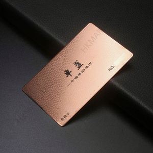 Tarjeta de Visita de Metal Dorado para Sublimación, Buena Venta - Product Image 3