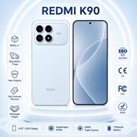 Smartphone REDMI K90 5G 2026, nouveau mobile original, écran OLED 6,6 pouces, charge 100W, téléphone Android Xiaomi