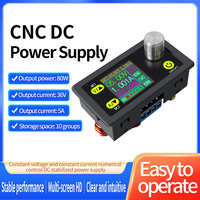 Convertisseur Buck-Boost CC-CC WZ3605E 80W CC CV 36V 5A Module d'alimentation réglable régulé Alimentation de laboratoire Voltmètre ampèremètre