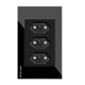 Panel de PC de 118*72 mm, 1 Enchufe de Pared USB Tipo C, Toma de Corriente Universal de 20 W, IP27, 110-240 V, Gris, Negro, Blanco, Dorado - Product Image 2
