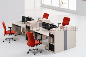 Tavolo condiviso divisorio modulare 4 posti postazione ufficio ufficio Computer scrivania - Product Image 6
