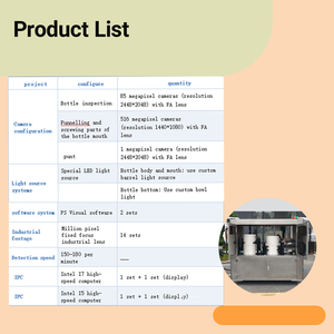 Máquina automática de inspección por visión MOYHALL con protección IP67 para la detección de defectos de tapas de botellas Garantía de 1 año - Product Image 6