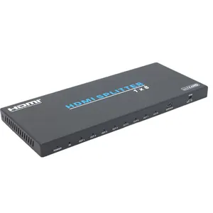 Ultra HDMI 4K 4 יציאת HDMI ספליטר 1x8 משחזר מגבר 2160P 3D רכזת 1 ב 8 מתוך