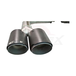 ท่อไอเสียแบบ Catback รุ่น Vortex SS304 พร้อมวาล์วและปลายท่อสีดำแบบ Quad สำหรับ Lexus RX300 RX200t 2.0T ปี 2016-2022 ชุดอุปกรณ์ดัดแปลงเพิ่มสมรรถนะแบบ Bolt-On - Product Image 4