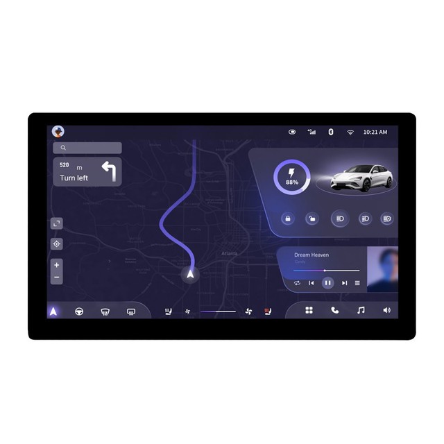 7inch IPS/QLED Integrated Display, 1024 X600, Thin and Light Design