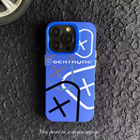 Coque de téléphone Gertrude au design élégant IMD, tendance, personnalisée, dégradée pour iPhone 12 13 11 14 15 16 17 AIR Pro Max