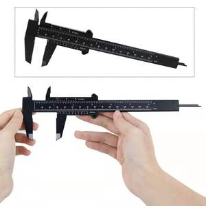 Mini regla de cejas para maquillaje permanente, 150mm, pinza de plástico para tatuar, entrenamiento, <span class=keywords><strong>Academia</strong></span>, precio de fábrica - Product Image 3