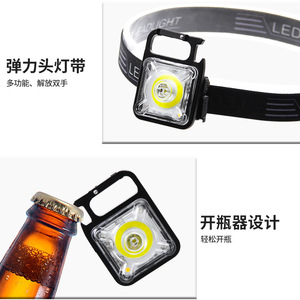ไฟ LED ทำงานแบบพกพา 57x57x100 มม. ชาร์จใหม่ได้ด้วยสาย USB สำหรับการตั้งแคมป์กลางแจ้ง - Product Image 4