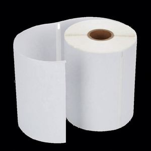 4\"x6\" 1 Inch Core Diameter Hot Melt Acrylic Thermal Shipping <strong>Label</strong> Rolls Address Sticker Compatible <strong>DYMO</strong> Printers for Masking - Product Image 3