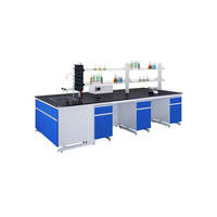 Ensemble de bureau et chaise pour bureau d'étudiant universitaire mobilier primaire tables de classe en gros kit de laboratoire de chimie pour lycée