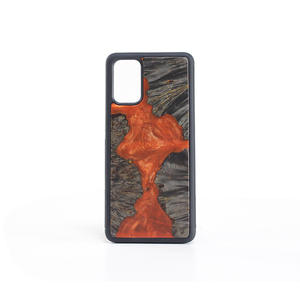 ייחודי אטרקטיבי טבע עץ שרף + TPU עמיד הלם עץ טלפון מקרה עבור סמסונג S20 Ultra עץ שרף טלפון מקרה - Product Image 6