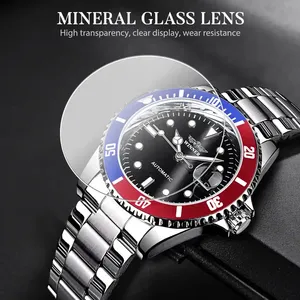 Winner Forsining 320 Reloj para Hombre, relojes mecánicos automáticos, relojes de pulsera impermeables de acero inoxidable para Hombre, Dropshipping, Reloj para Hombre - Product Image 5