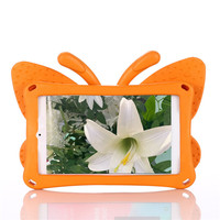 Sarung untuk iPad Mini 7.9 Air 4 10.9 1 2 5th Ke-6 9.7 3 Pro 10.5 11 2020 Ke-7 10.2 Anak-anak Sarung Lunak iPad Pelindung 3D Berdiri