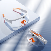 Lunettes intelligentes avec verres miroir, caméra haute définition, lunettes de soleil pour la photographie, le sport, le cyclisme en plein air, Bluetooth, UV 400