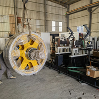 Équipement de test d'équilibrage dynamique à grande vitesse Haoshiyuan YYQ-5000, machine d'équilibrage horizontale à entraînement par courroie haute précision, garantie 1 an