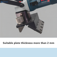 Outil électrique compact de 1400W: ébavurage de précision et profilage des bords pour les cavités des moules et les barres d'acier-Mini poignée de 5mm