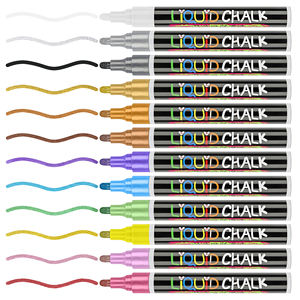 <span class=keywords><strong>ปากกา</strong></span>เน้นข้อความสีขาวขนาดใหญ่6มม. <span class=keywords><strong>ปากกา</strong></span>ชอล์กเรือง<span class=keywords><strong>แสง</strong></span>พร้อมโลโก้ - Product Image 2