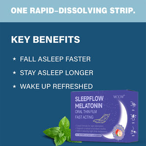 Tiras de disolución oral para dormir con soporte inmunológico Sabor personalizado Vitaminas y suplementos para adultos - Product Image 4