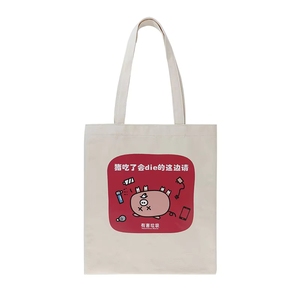 Bolsa de Lona Grande Personalizada de Fábrica con Bolsillo con Cremallera, Reutilizable, Reciclable, con Asas, para Supermercado, con Logotipo Impreso, Bolsa de Compras - Product Image 5