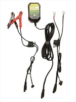 Mini chargeur de batterie de voiture à brancher rapide 6V/12V pour batteries au plomb-acide et au lithium