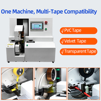 Machine d'enroulement semi-automatique à servomoteur TR-JC21 pour ruban plat, câble électrique, précision de 2 mm, fonctionnement de 6 à 28 mm