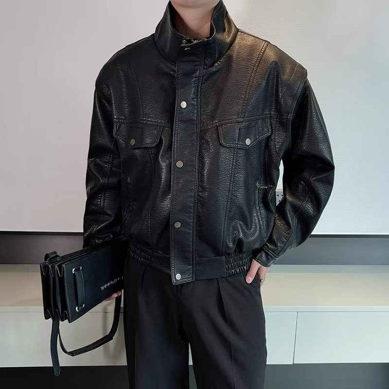 Men s High Quality Casual Faux