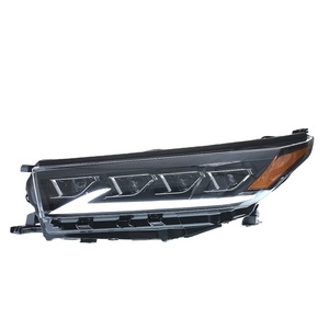 ชุดไฟหน้าสำหรับรถยนต์ปี 18-21 12V 50W ไฟ LED ดัดแปลงสำหรับวิ่งกลางวัน ไฟเลี้ยวแบบไหล ไฟ LED วิ่งกลางวันแบบสี่เลนส์ - Product Image 1
