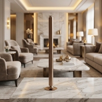 Diffuseur d'arômes professionnel en alliage d'aluminium, sans eau, contrôlé par application, avec nébuliseur vertical LED grande capacité, pour la vente en gros