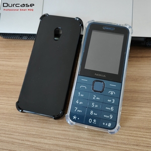 Israël Casher 1.5mm Épaisseur Transparent Silicone TPU 4 Airbag Couverture Noire Antichoc Téléphone Cas Pour <span class=keywords><strong>Nokia</strong></span> <span class=keywords><strong>225</strong></span> <span class=keywords><strong>4g</strong></span> 2025 Couvre Cas - Product Image 2