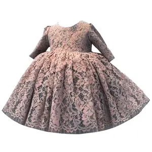 Ivy90198a bowkbot vestido para meninas, design para crianças, vestido de renda de alta qualidade para festa, princesa, saia para meninas