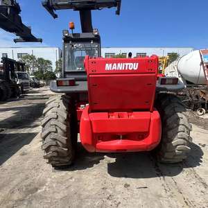 MANITOU setang Telescopic is MT1240, alat genggam elektrik teleskopik beban 4 Ton dengan 17 meter - Product Image 6