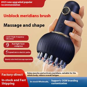 Elektrikli ev tüm vücut evrensel çukurluğu aparatı Gua Sha enstrüman kazıma fırça çekerek tarama meridyenler - Product Image 2