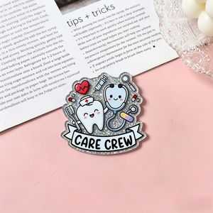 Nuevos accesorios médicos de personajes de dibujos animados, bonitos y transfronterizos, los más vendidos, hechos de acrílico, objetos adorables, accesorios de pegatinas DIY - Product Image 5