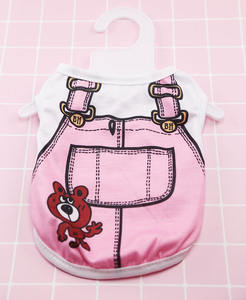 Хорошее качество, пластиковые розово-красные вешалки для одежды домашних животных, вешалка для одежды собак - Product Image 4