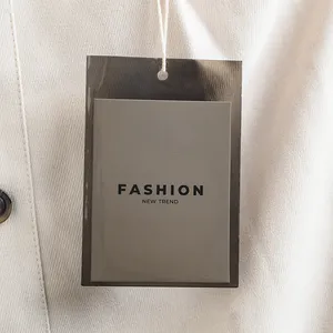 Etiqueta etiqueta de papel personalizada, etiqueta de folha etiquetas de luxo designer de luxo personalizado com corda etiqueta de papel etiqueta de logotipo de marca de pvc