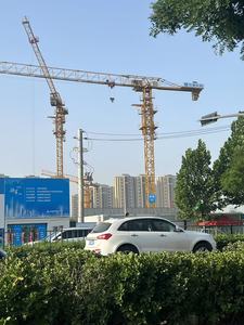 <span class=keywords><strong>Grue</strong></span> à tour Zoomlion de 25 tonnes avec flèche de 80 m et hauteur de levage indépendante de 81 m, moment de charge élevé et moteur - Product Image 2