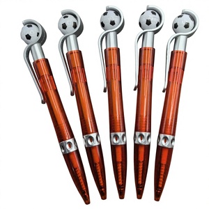 <span class=keywords><strong>Penna</strong></span> Promozionale con Fusto Trasparente Colorato, Design a Pallone <span class=keywords><strong>da</strong></span> Calcio, Punta Cancellabile, Logo Personalizzato, Confezione Regalo, <span class=keywords><strong>Penna</strong></span> Originale - Product Image 2