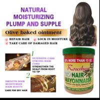 Perawatan Rambut Roushun Olive Hair Mayonnaise untuk Rambut Lemah dan Rusak