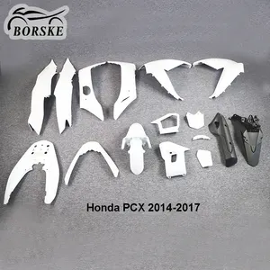 รถจักรยานยนต์จักรยานสกปรกเต็มร่างกายพลาสติก Fairing ฝาครอบ Body Kit สําหรับ Honda PCX PCX 150