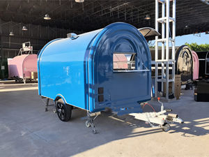 Chariot de restauration mobile en acier inoxydable, directement de l'usine, garantie 2 ans, pour crème glacée, petit-déjeuner, restauration rapide, vente ambulante, zone touristique, rue - Product Image 4