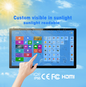 21.5 inch IP65 màn hình cảm ứng độ sáng cao 500nits 1000nits thanh toán kiosk màn hình treo tường ATM Màn hình hiển thị công nghiệp - Product Image 3