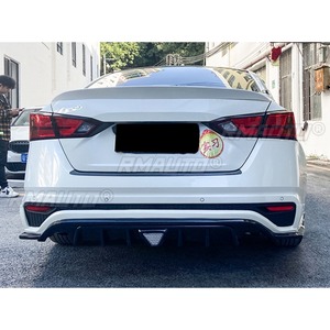 Car Front Bumper Lip Side Skirt Rear Bumper Spoiler Diffuser <b>Splitter</b> For Nissan Altima 2019-2021 Body Kit Car Accessories - Product Image 4