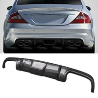 Olotdi Nouvelle Aileron Arrière en Fibre de Carbone de Haute Qualité pour Pare-chocs, Becquet, Ailette, Diffuseur, Ajustement Parfait CLS63 W219 C219