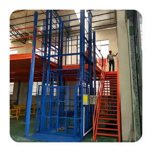 Yüksek kalite toptan fabrika doğrudan büyük kaldırma 1000kg kaldırma cep açık yük asansörü basit hidrolik kargo asansörü asansör - Product Image 5