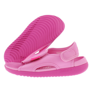 สำหรับ NIKE SUNRAY รองเท้าแตะเด็กผู้หญิง5 PS ขนาด2สีชมพู/เลเซอร์สีบานเย็น