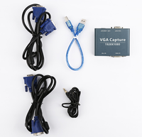 Vente chaude convertisseur de Capture VGA vers USB USB 3.0 HD pilote de périphérique de Capture Audio et vidéo support gratuit Plug and Play jeu boîte de diffusion en direct assez de stock